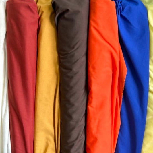 Cotton polyester Broadcloth (58/60") Fabric by the yard - New Star Fabrics