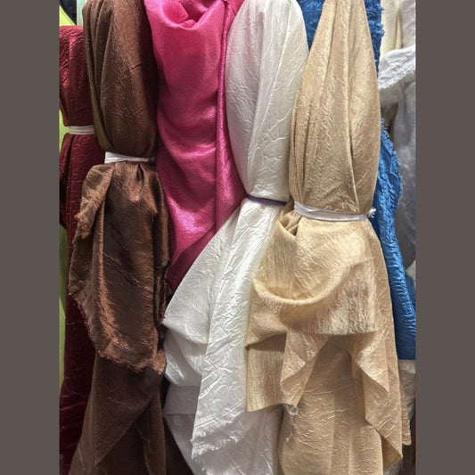 Crush Satin 120'' by the yard - New Star Fabrics