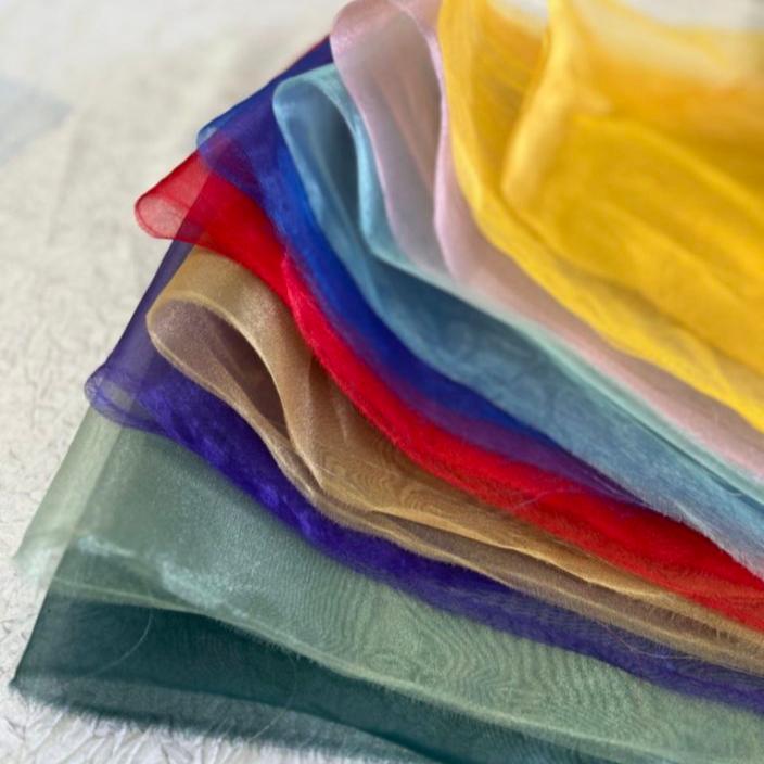 Fynite Sheer Organza Fabric - 1 Yard Long, 44 Wide Fynite Sheer Organza Fabric - 1 Yard Long, 44 Wide