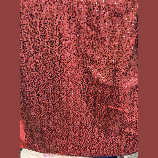 Disc Sequin Micro Dot Dangle Taffeta Fabric by the yard - New Star Fabrics