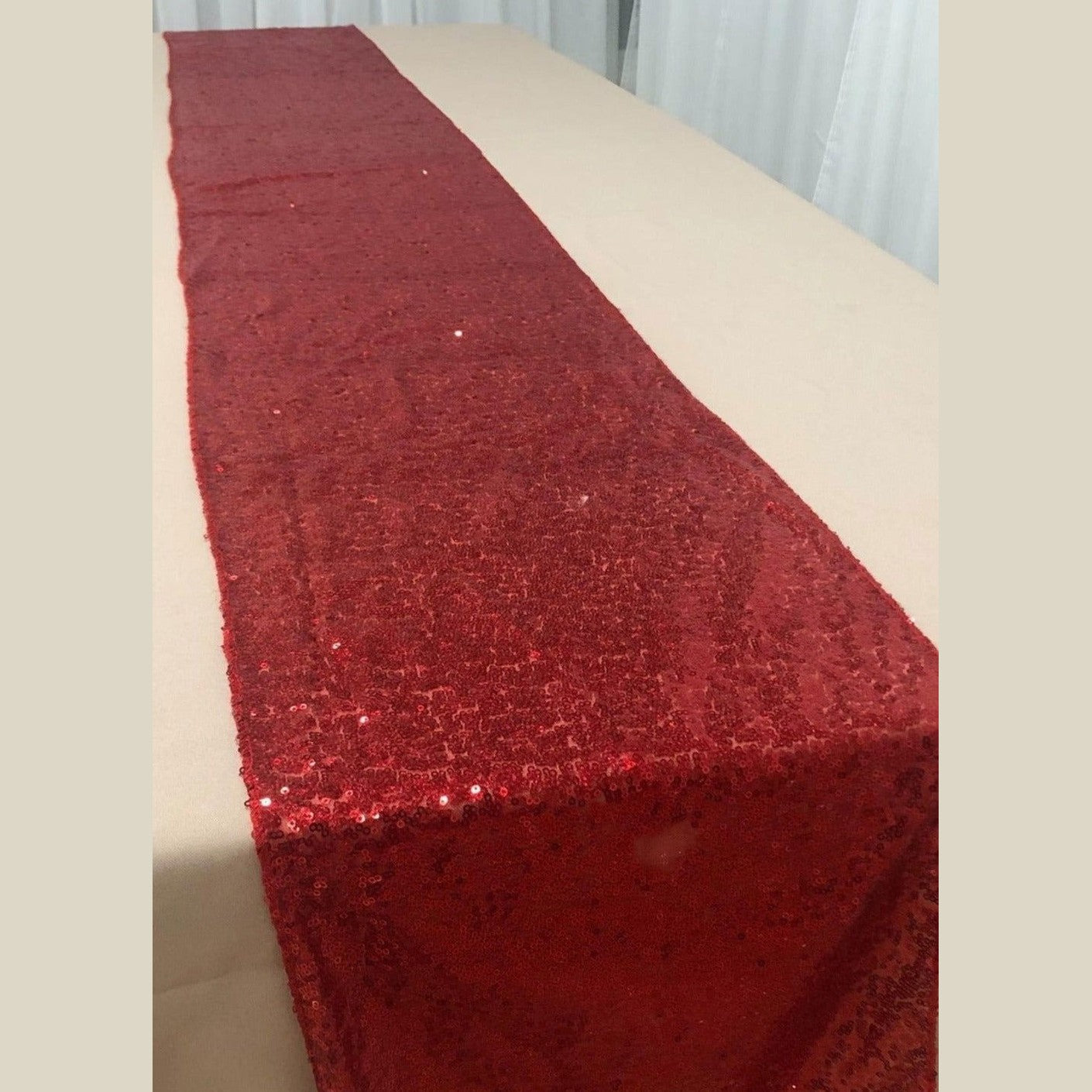 Glitez Sequin Table Runner 11'' by 96'' - New Star Fabrics