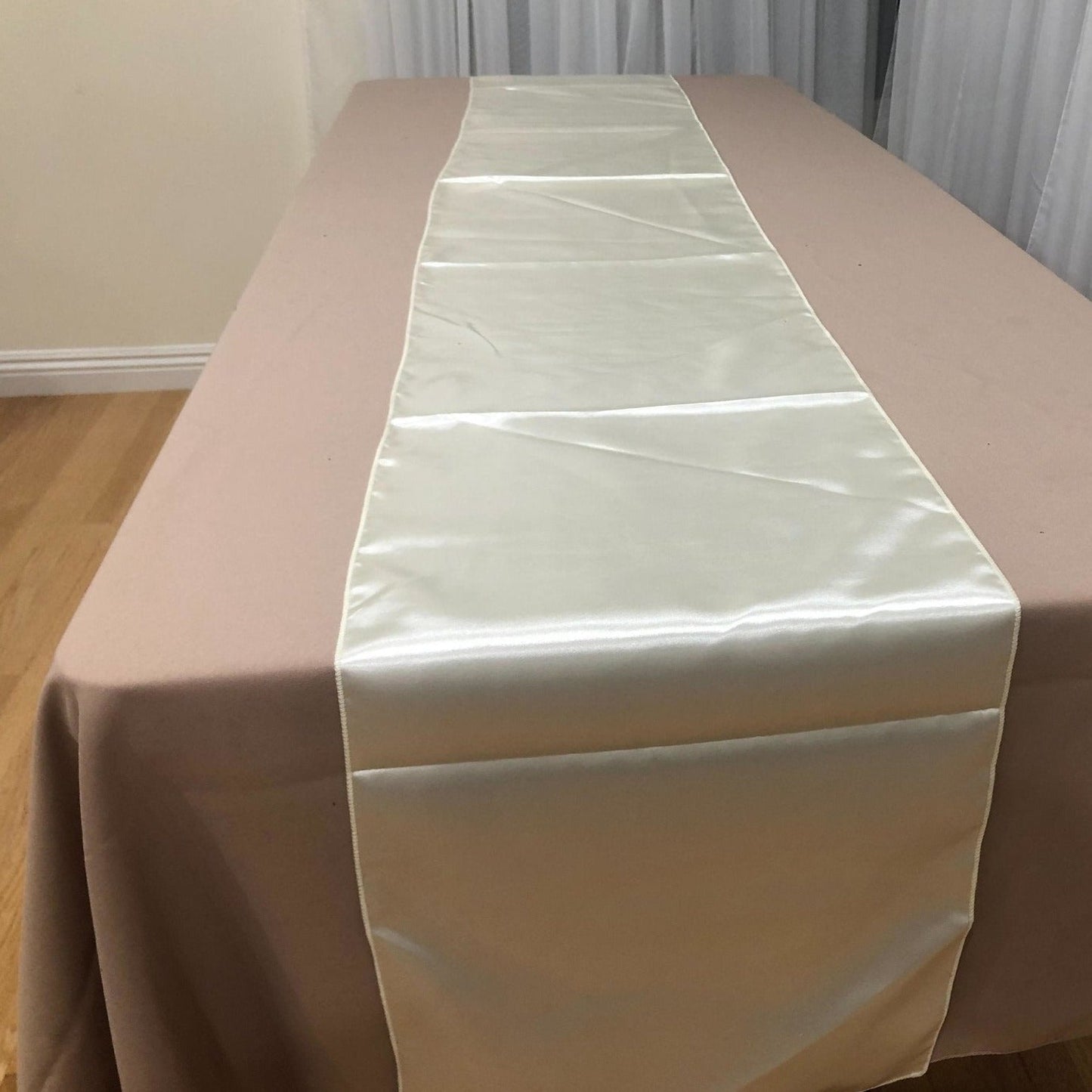 Satin Table Runners 12 by 108 inch - New Star Fabrics