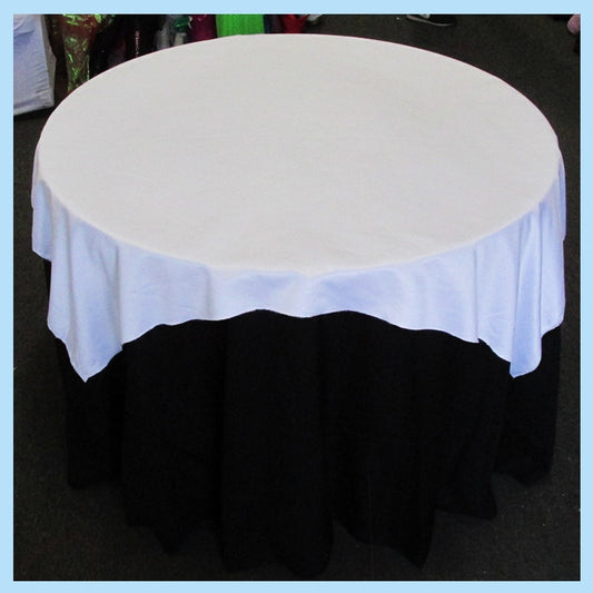 Table Overlay Poly Poplin / Polyester / Gabardine 58 X 58 Inches - New Star Fabrics