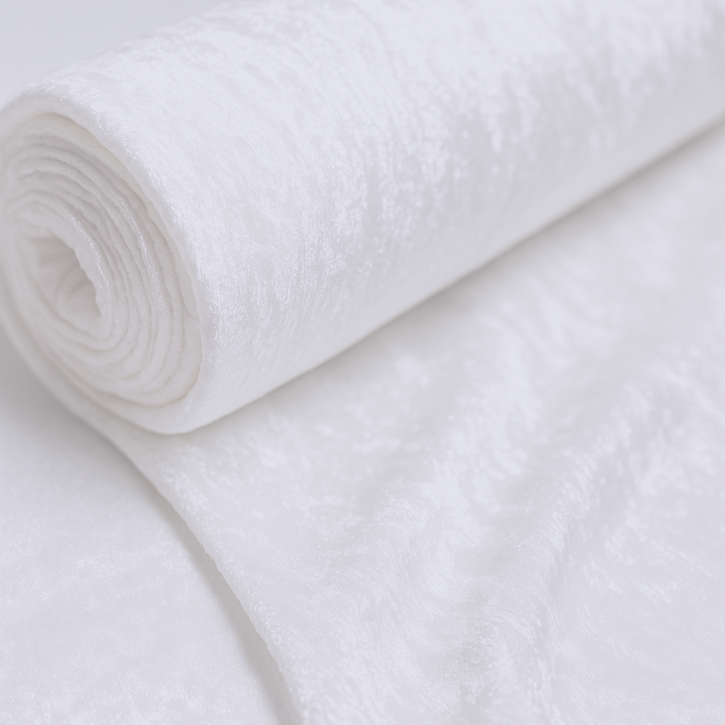 20 Yard Continuous Pieces Polyester Panne Velvet Fabric | Free Shipping