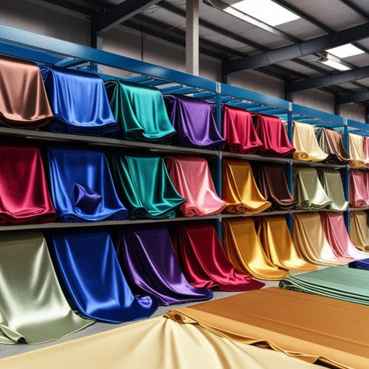 Satin Polyester Fabric 20 Yard Roll – Smooth, Shiny, 60” Wide | Wedding Draping, Decor & Apparel | Free Shipping