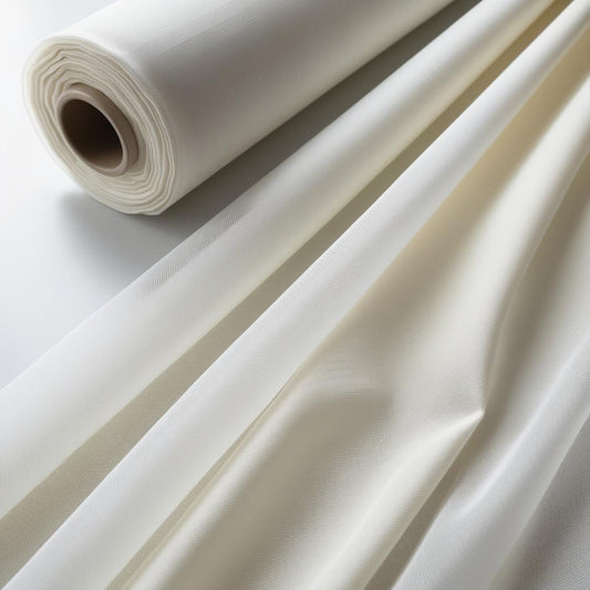 Sheer Voile Fabric Polyester by the Yard – 120” Wide Soft Draping for Weddings, Events & Décor