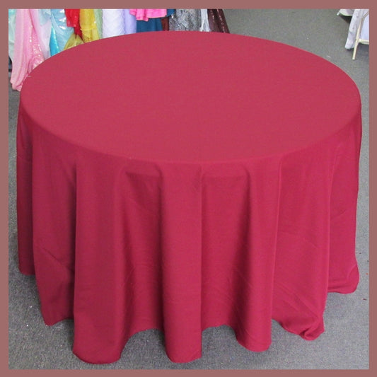 round tablecloth and sizes