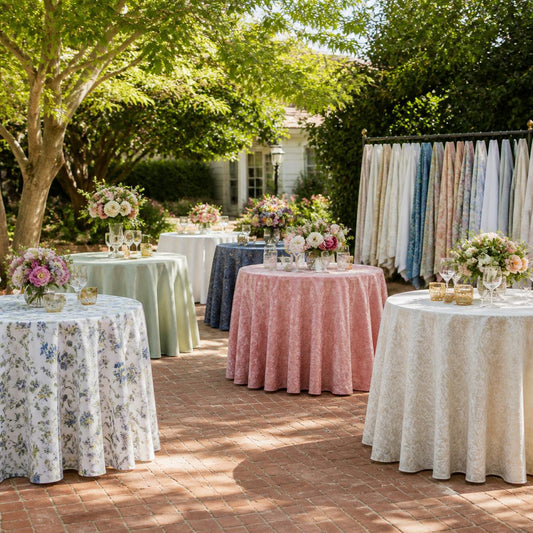 How to Choose the Perfect Tablecloth for Weddings and Special Events
