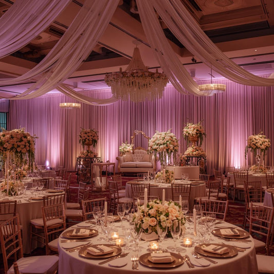 Best Fabric for Event Backdrops: What Professionals Actually Use
