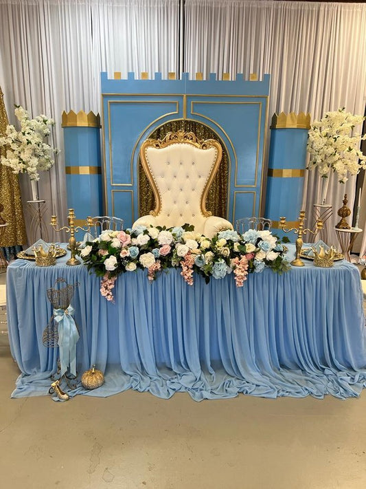 what fabrics are  good for table skirts?