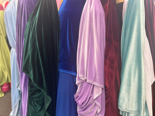 useful information about stretch velvet