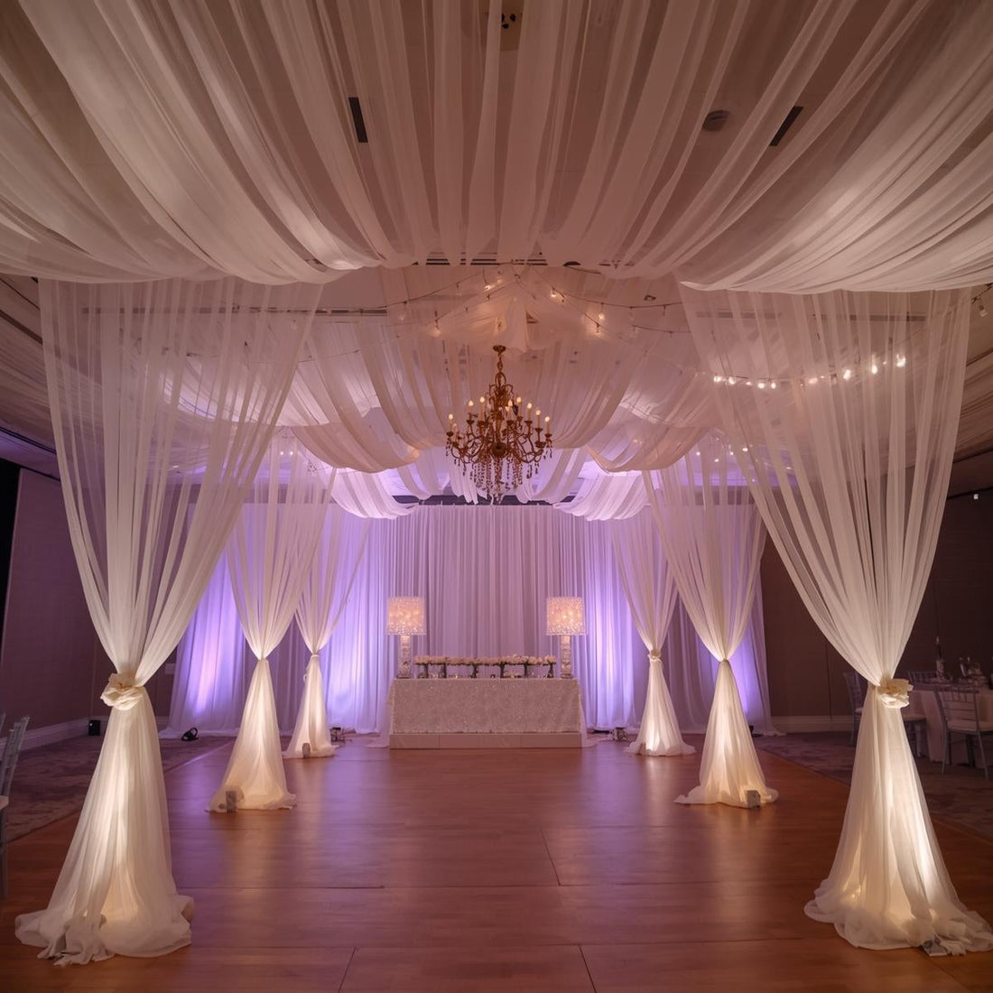 Chiffon vs Voile vs Interlock: Which Fabric Is Best for Backdrops and Draping?