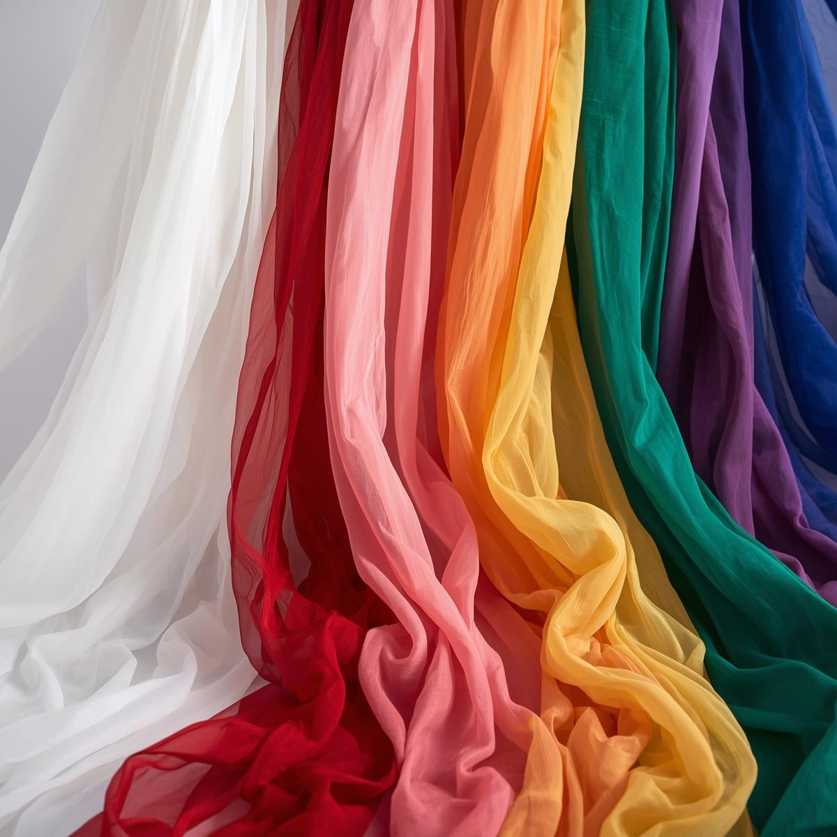 Chiffon Fabric — Soft, Sheer & Perfect for Weddings & Décor