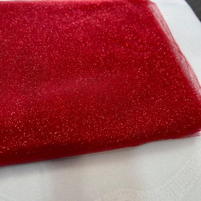 10 yards Sparkly Glitter Tulle one bolt - New Star Fabrics