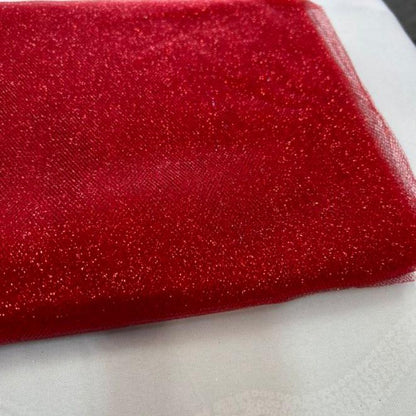 10 yards Sparkly Glitter Tulle one bolt - New Star Fabrics