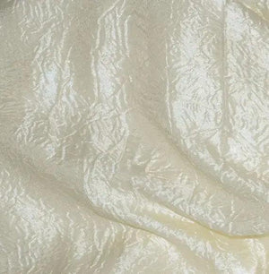 Crushed Satin Fabric - Sold by the Yard