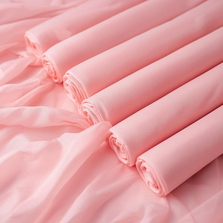 Wholesale Chiffon Fabric 5 Yards Bundle with Free Shipping