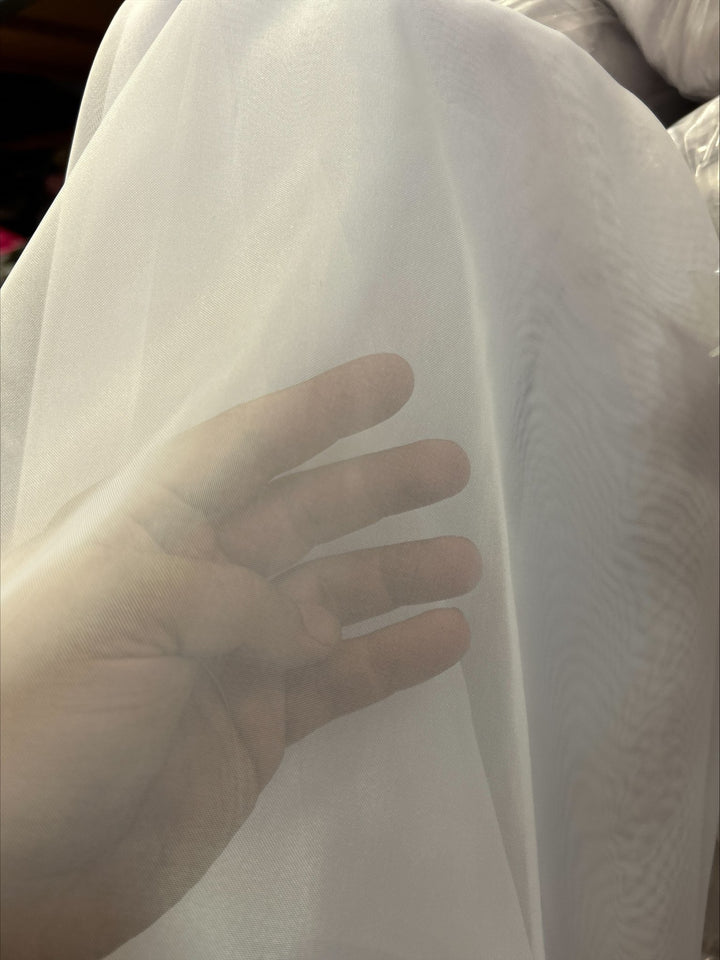 Sheer Voile Window Curtains 110'' Wide and 60'' Tall (one panel)