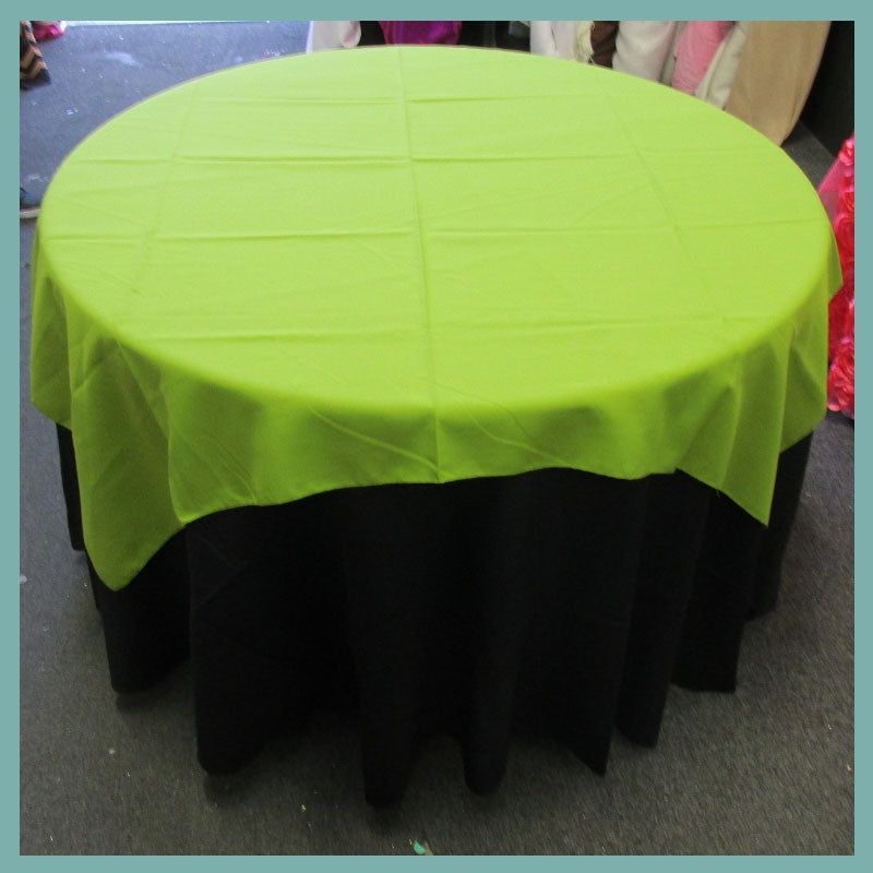 Table Overlay Poly Poplin / Polyester / Gabardine 58 X 58 Inches - New Star Fabrics