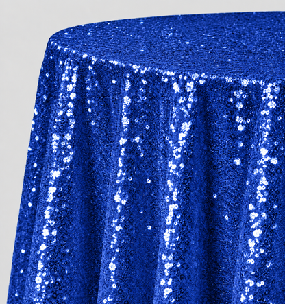 Glitz Sequin Round Tablecloth – 120” Round – Multiple Colors