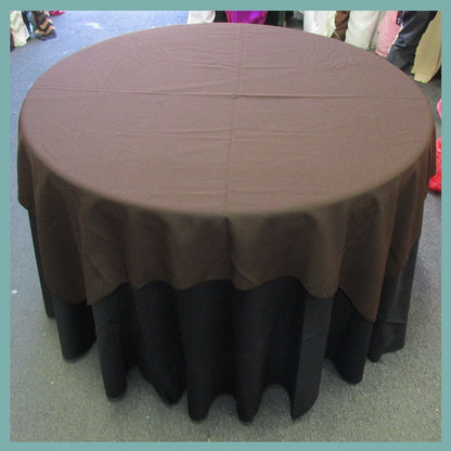 Table Overlay Poly Poplin / Polyester / Gabardine 58 X 58 Inches - New Star Fabrics