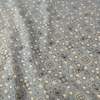 Bandana Print Poly Cotton Fabric 58 inches wide - New Star Fabrics