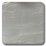 Close-up of translucent polyester chiffon fabric, showcasing its soft texture and lightweight quality.