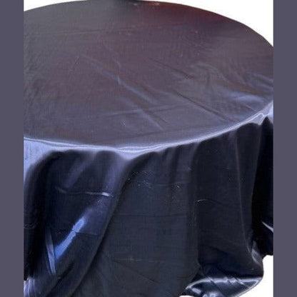 Bridal Satin Round Polyester Tablecloth - 120 Inch Linen - New Star Fabrics
