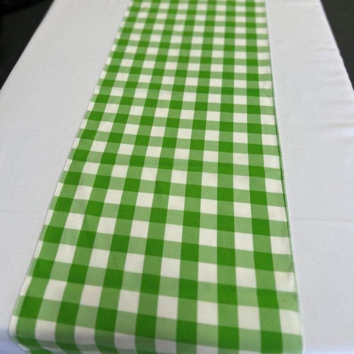 Buffalo Plaid Checkered Table Runner  15 inches  by 108 inches - New Star Fabrics