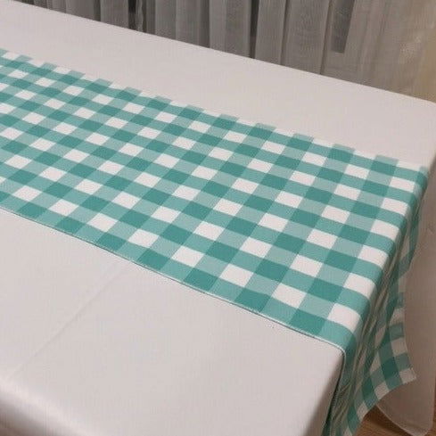 Buffalo Plaid Checkered Table Runner  15 inches  by 108 inches - New Star Fabrics