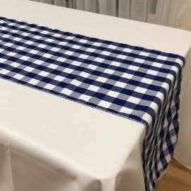 Buffalo Plaid Checkered Table Runner  15 inches  by 108 inches - New Star Fabrics