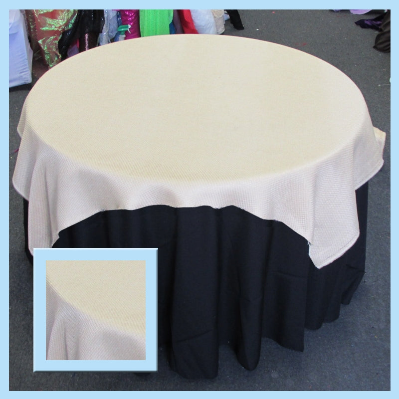 Table Overlay Poly Poplin / Polyester / Gabardine 58 X 58 Inches - New Star Fabrics