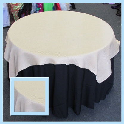 Table Overlay Poly Poplin / Polyester / Gabardine 58 X 58 Inches - New Star Fabrics