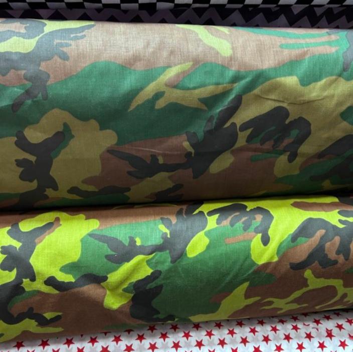 Camouflage Poly Cotton Fabric by the yard 58 inched - New Star Fabrics
