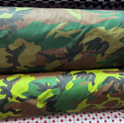 Camouflage Poly Cotton Fabric by the yard 58 inched - New Star Fabrics