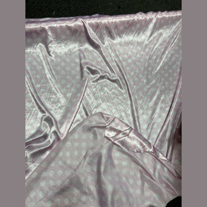 Charmeuse satin Polka dot one inch by the yard - New Star Fabrics