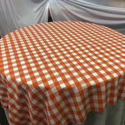 Buffalo Plaid Checkered Table Overlay - 60"x60"