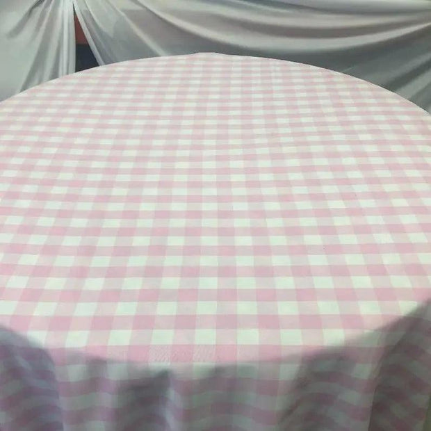 Buffalo Plaid Checkered Table Overlay - 60"x60"