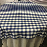 Buffalo Plaid Checkered Table Overlay - 60"x60"
