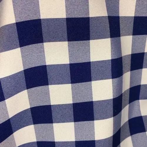 5 Yards Buffalo Print Checkered Poly Poplin -wholesale