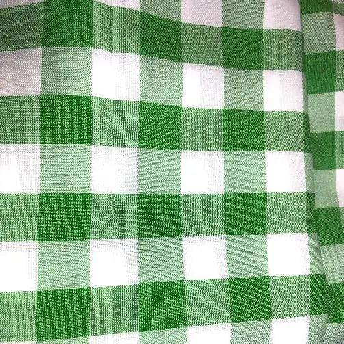 5 Yards Buffalo Print Checkered Poly Poplin -wholesale