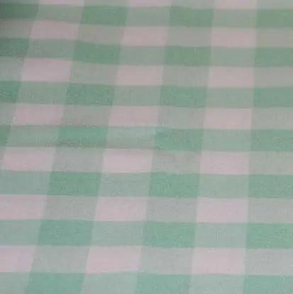 5 Yards Buffalo Print Checkered Poly Poplin -wholesale