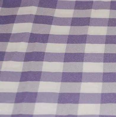 5 Yards Buffalo Print Checkered Poly Poplin -wholesale