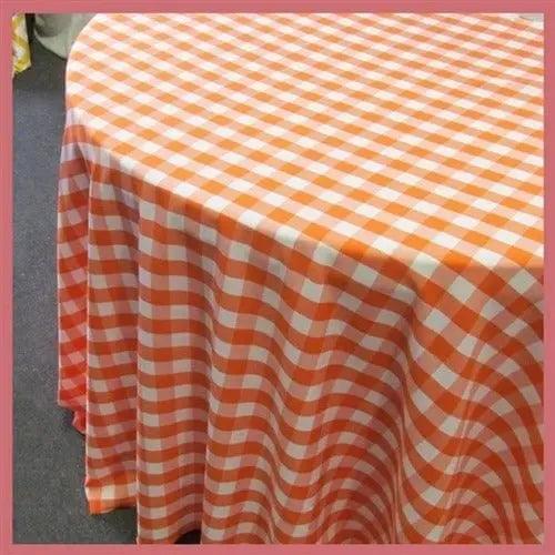 Buffalo Plaid Checkered Tablecloth - 90'' Round