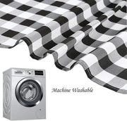 Buffalo Plaid Checkered Tablecloth - 120'' Round