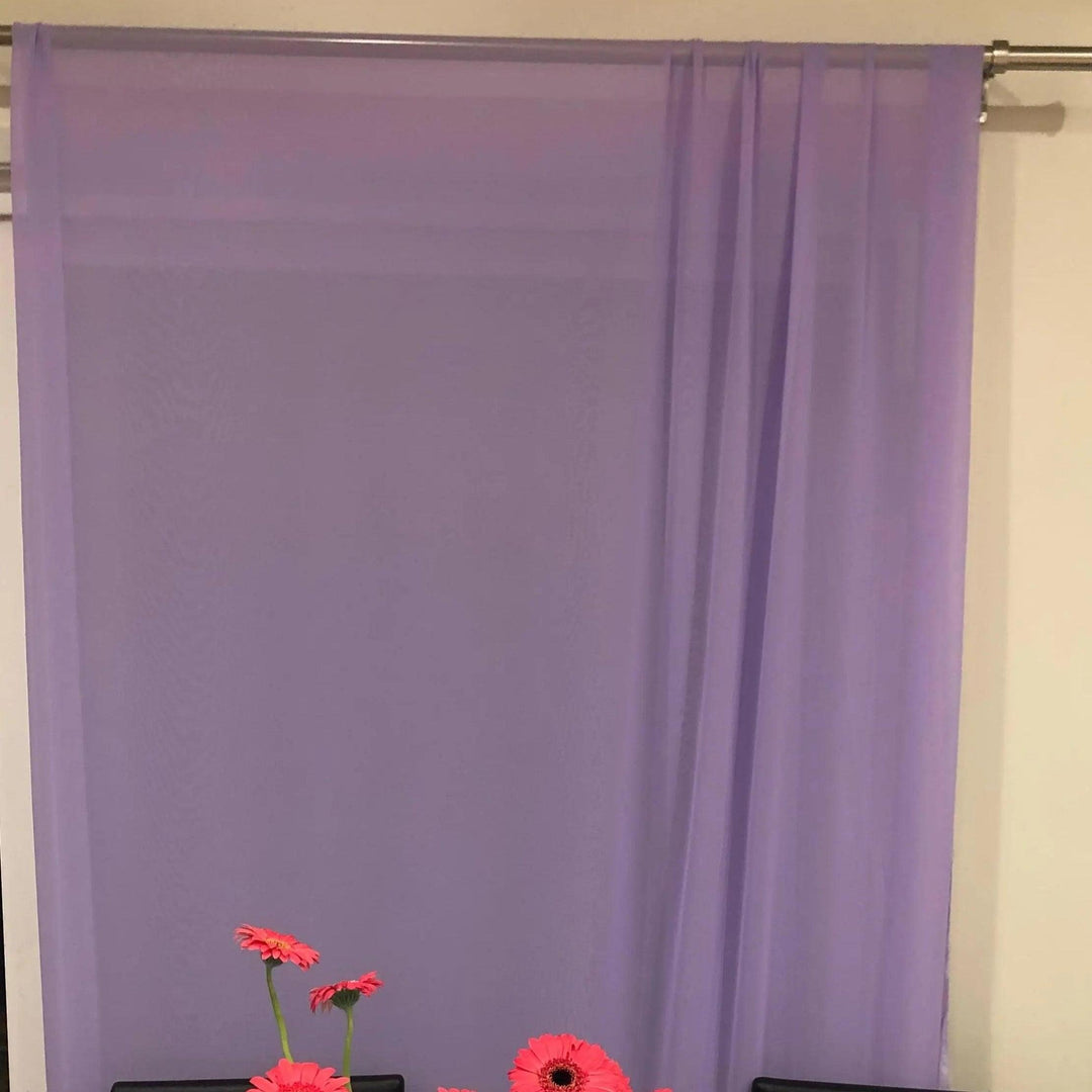 Chiffon Backdrop 58'' X 120'' ( 2 panels )