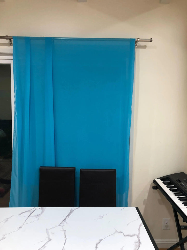 Chiffon Backdrop 58'' X 120'' ( 2 panels )
