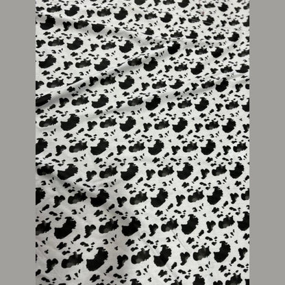 Cow print Poly Cotton Fabric  by the yard 58 inches - New Star Fabrics