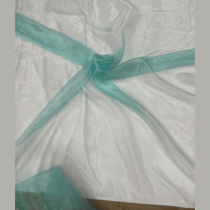 Crystal Organza Fabric by the yard - New Star Fabrics