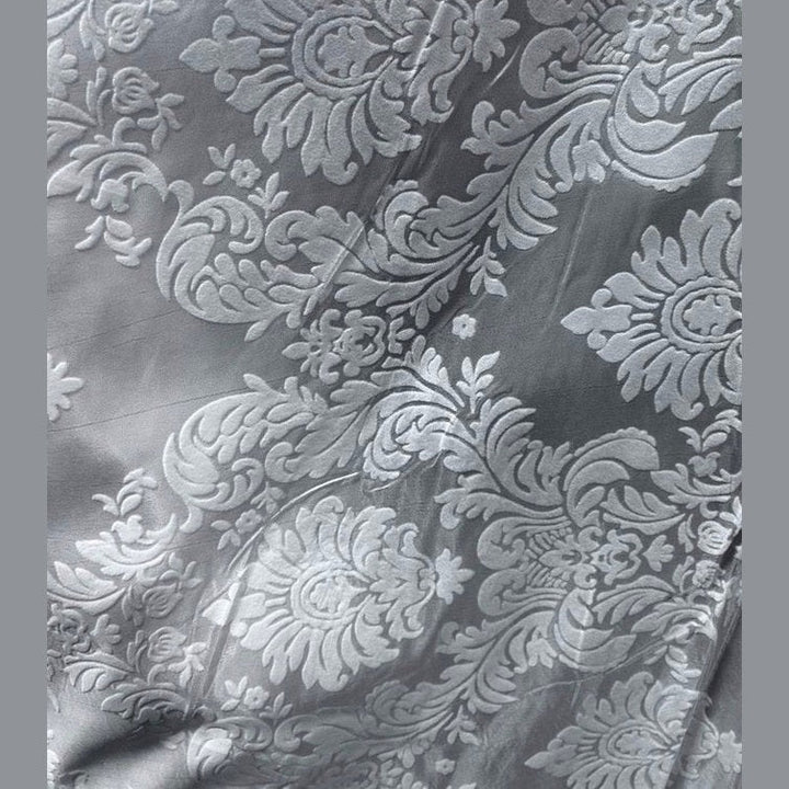 Damask Flocking Taffeta fabric by the yard - New Star Fabrics